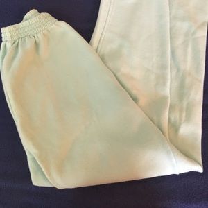 Cheetah Mint Green Sweat Pants Vintage